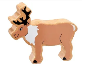 Lanka Kade Fairtrade Painted Wooden Reindeer