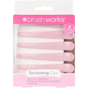 Brushworks Sectioning Clips Pack of 6