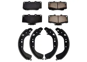 Fits For 1996-2000 Toyota 4 Runner Front Ceramic Pads & Brake Shoes