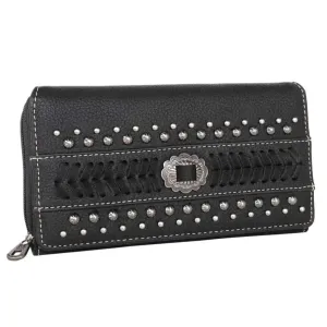 Montana West Whipstitch Collection Women's Wallet