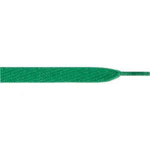 Skateboard Flat Laces - Green (1 Pair Pack) Shoelaces