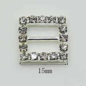 Square Rhinestone buckle