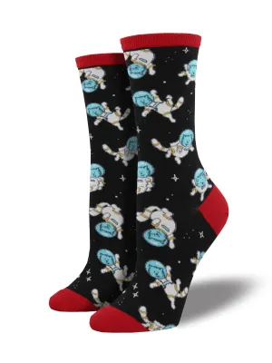 Women's "Catstronaut" Socks